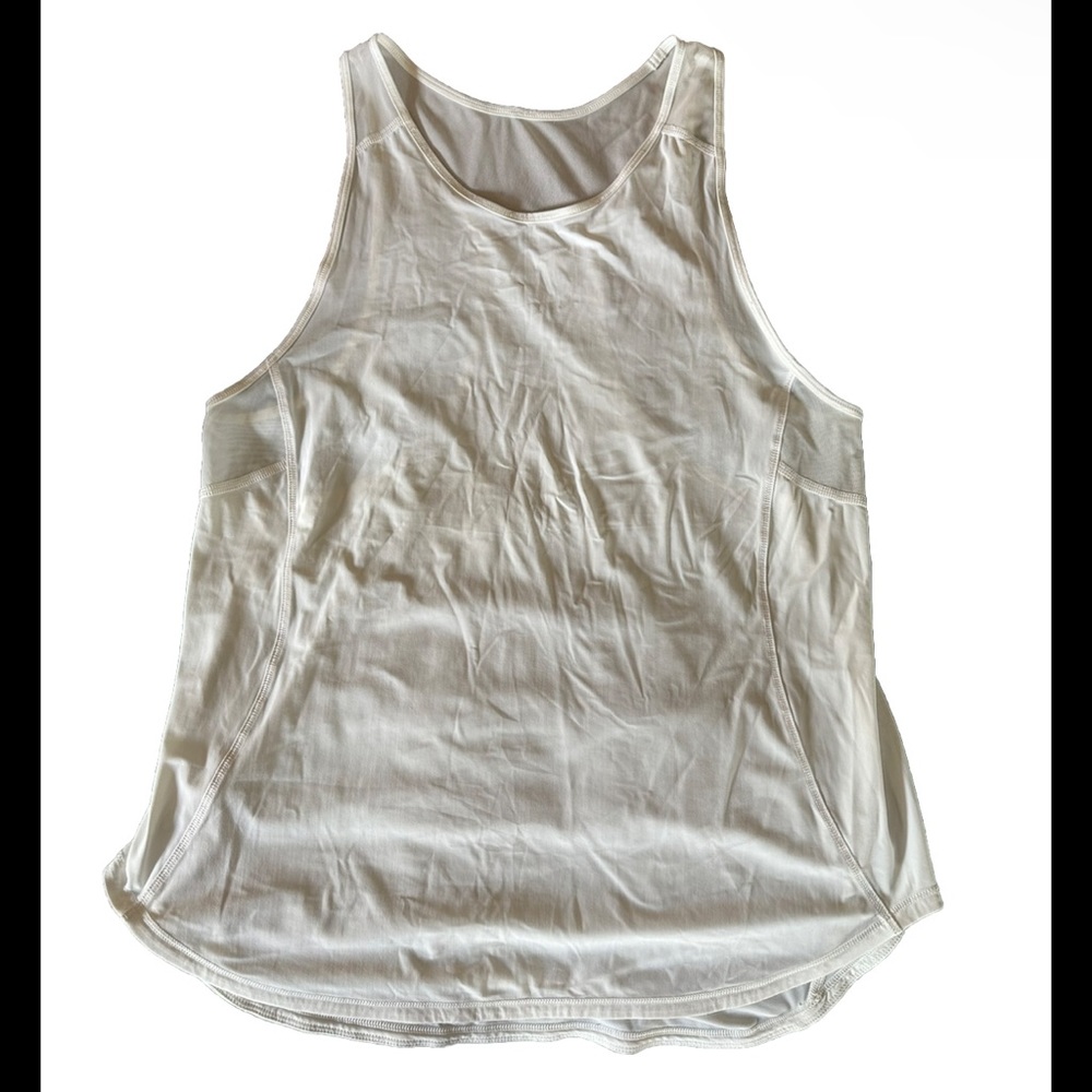 Lululemon White Tank